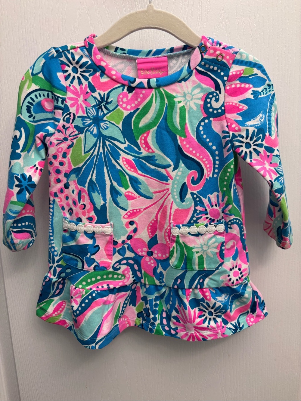 Lilly Pulitzer Vira Floral Long Sleeve Dress